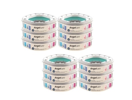 Pacote de Recargas de Vestido Octogonal Angelcare com 12 ANGEL CARE