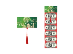 Laxiscreed Cartão De Envólucio Verde Com 6 Compartimentos, Design Retrátil E Compacto