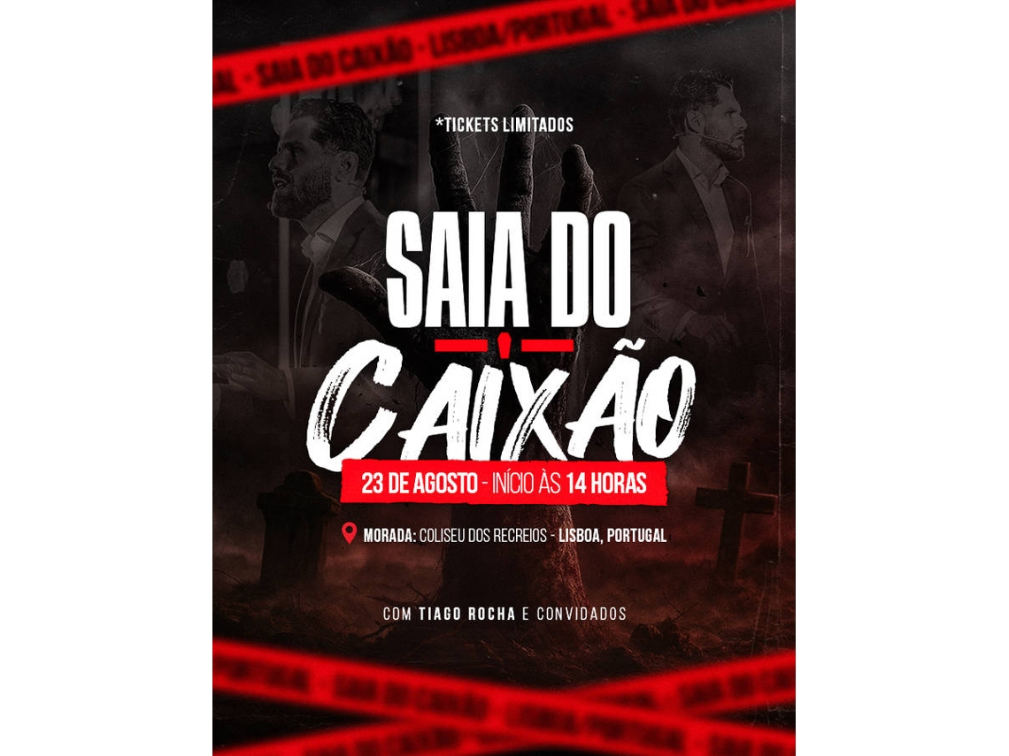 Bilhete SAIA DO CAIXÃO|LISBOA