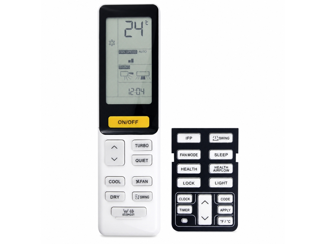 Comando À Distância Para Ar Condicionado Compatível Com Haier 0010402886d, Frio E Calor_dae