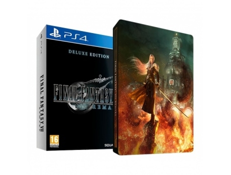 Jogo PS4 Final Fantasy VII Remake (RPG - M18)