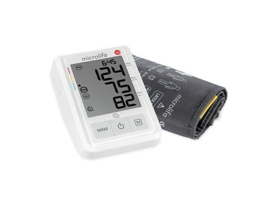Monitor de pressão arterial de braço QUERALTO Digital - Fibrilação atrial - Previne AVC - Detecção de arritmia