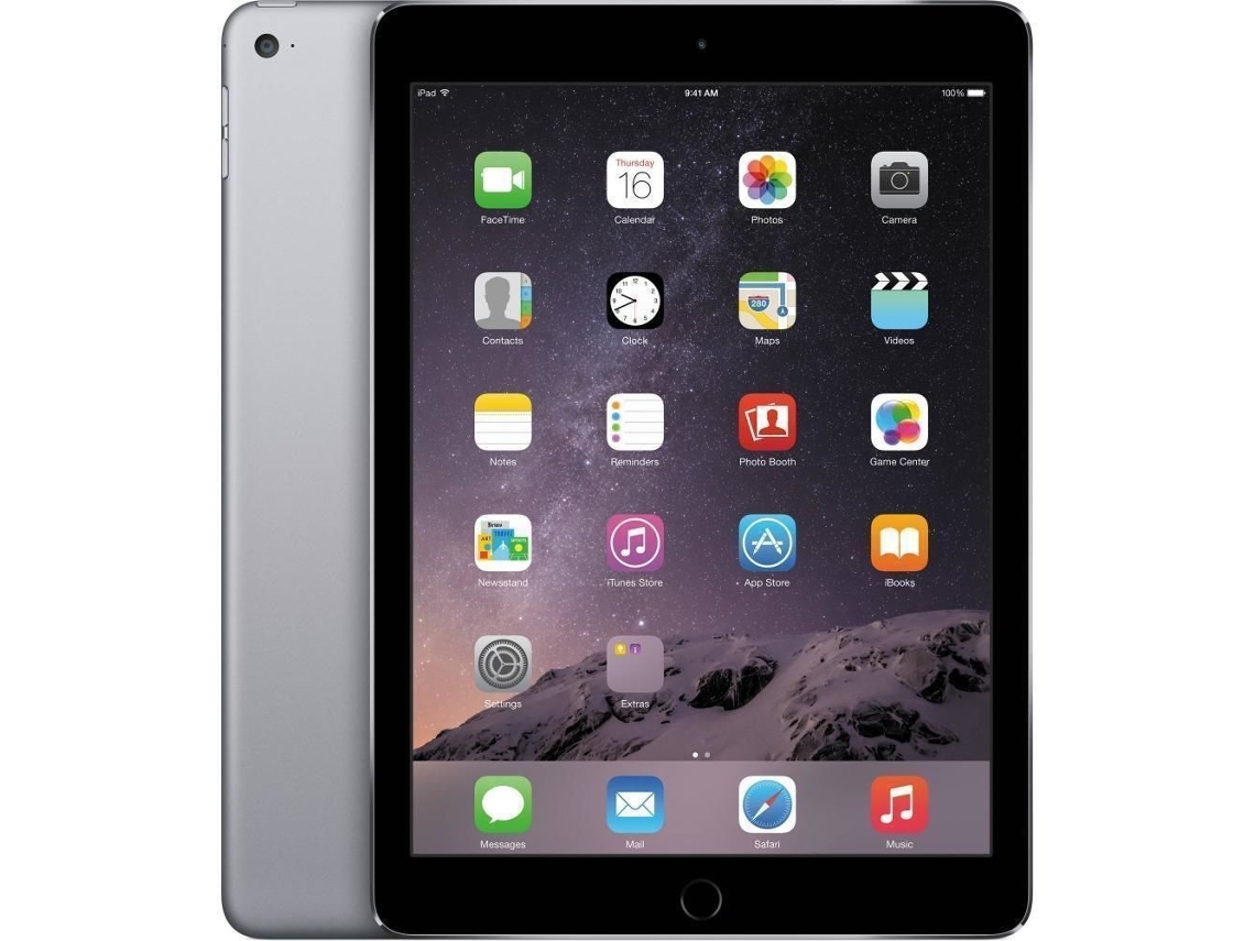 iPad Air 2 2014 Wi-Fi APPLE (Recondicionado Sinais de Uso - 32 GB - Cinzento Espacial)