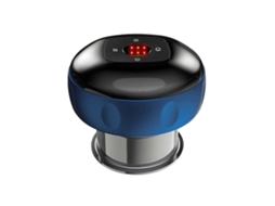 Massageador de Ventosa Elétrica com Dispositivo Combustão Vibração Luz Vermelha GOKOCO