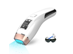 Depilador A Laser 4 Em 1, Ipl, 999000 Flashes Branco