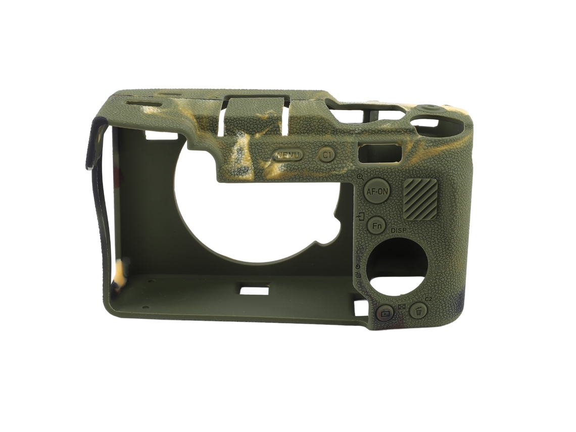 2026 funda de Cámara Silicona Protectora para Sony A7cii Y A7cr, Cubierta de Cámara Antideslizante