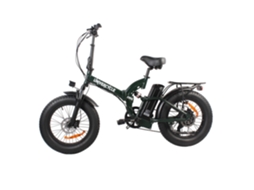 Univercycle B4 Bicicletas Eléctricas Motor 350w Bateria 48v13ah 20 Polegadas Pneus Travão a Disco Hidráulico Verde PVY