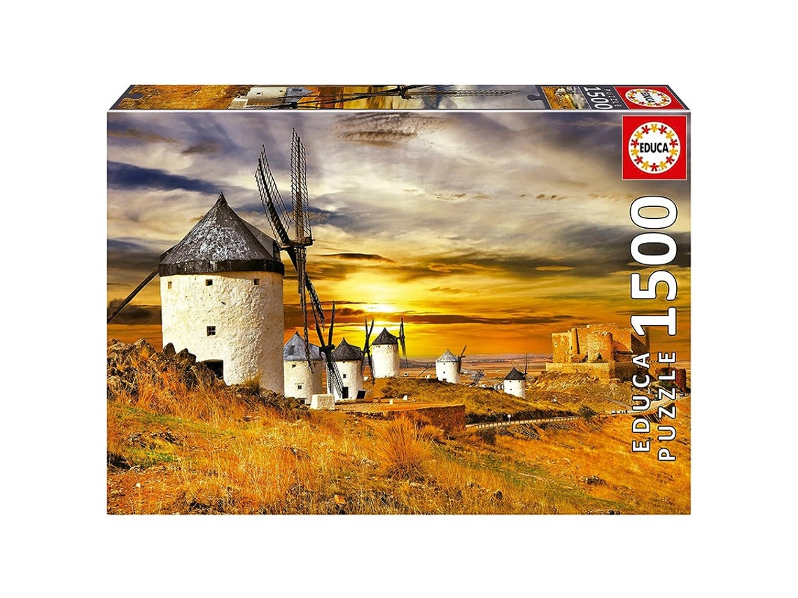 Puzzle 1500P Moinhos De Vento Consuegra