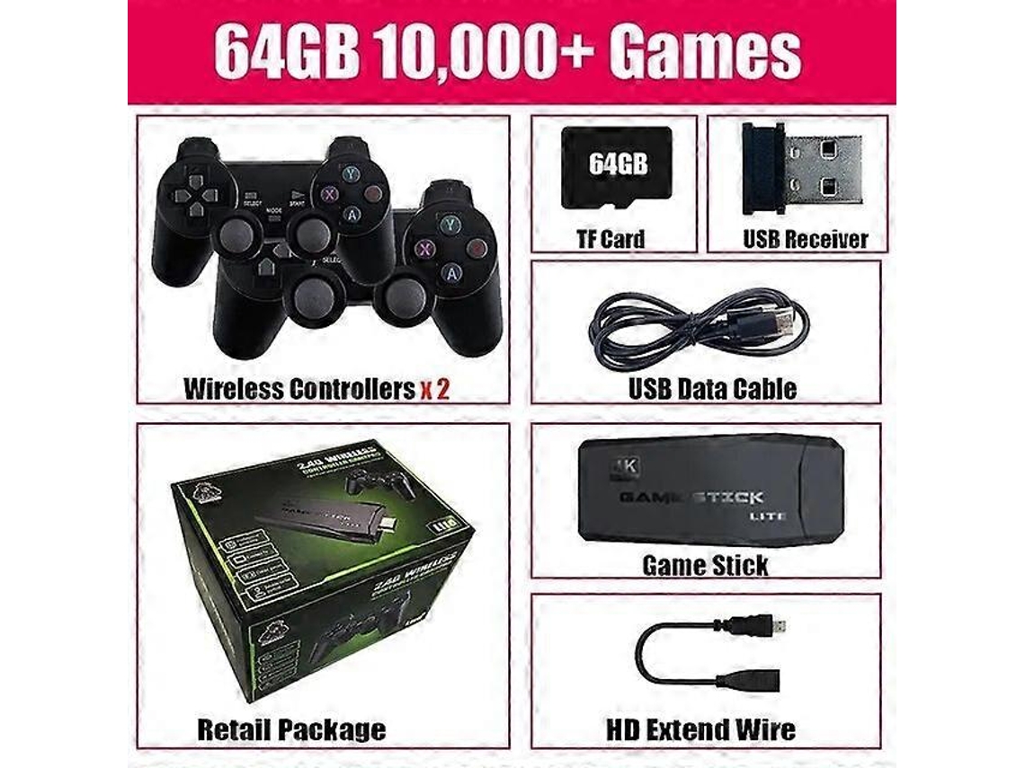 Console De Jogos Retrô M8 4k 60fps Com Saída Hdmi E Baixa Latência, Controle De Tv Com Duas Alças, Player Portátil Para Ps1, Envio Direto Ly Ebike
