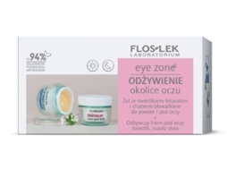 Flos Lek Conjunto De Olhos Zestaw Żel Com Calêndula E Camomila 10g Creme Nutritivo 15 Ml Floslek