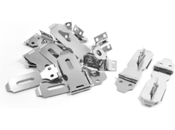 Fechadura de Segurança para Armário, Fechadura Porta, Conjunto Grampo Carretel Metal 70mm 10 Peças CHABERLU