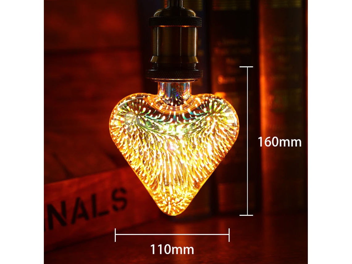 Lâmpada Led LAXISCREED Fogos 3d Transf.