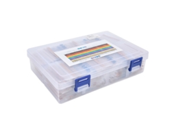 Kit De Resistores De Filme Metálico Laxiscreed Com 145 Valores Para Projetos Diy