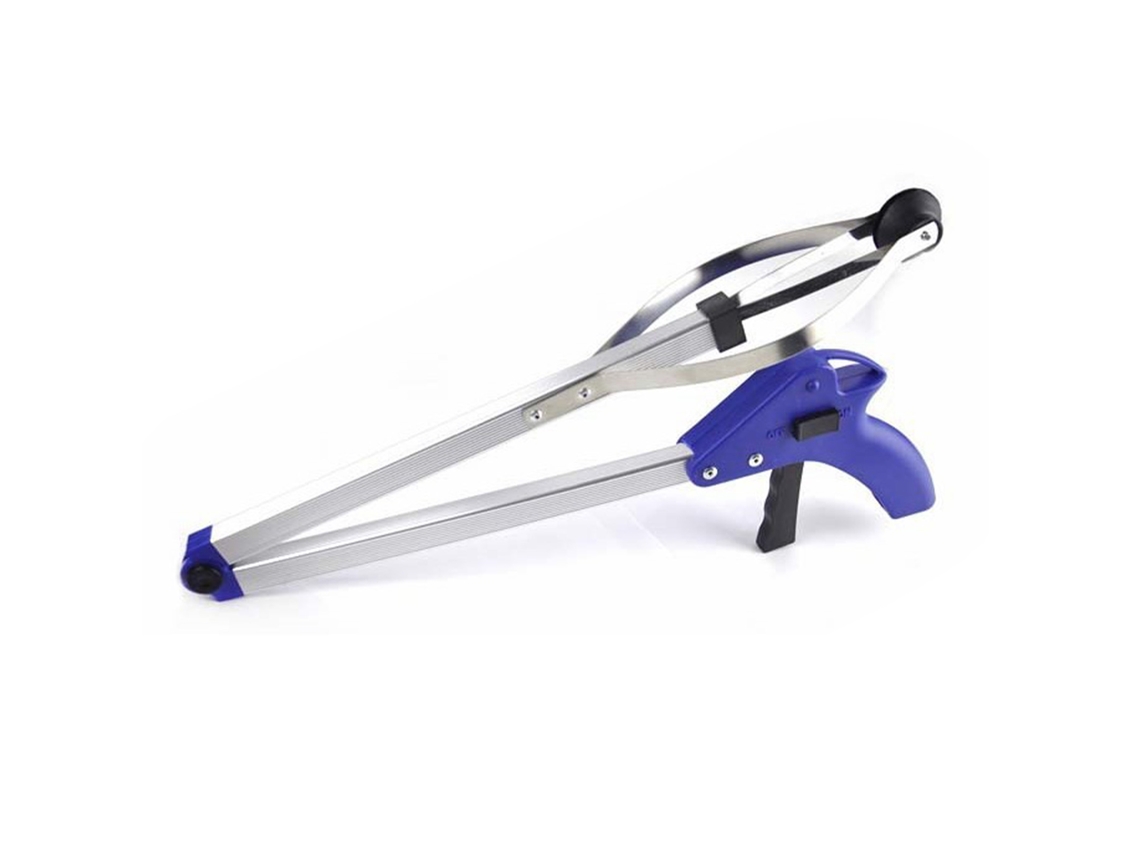 Garra Dobrável De Longo Alcance 81 Cm, Ferramenta Portátil Para Pegar Lixo E Moedas