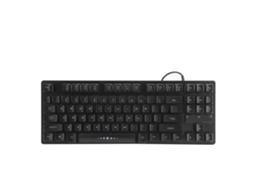 Teclado Mecânico LAXISCREED, 82 Teclas, Iluminação RGB, Tri modo