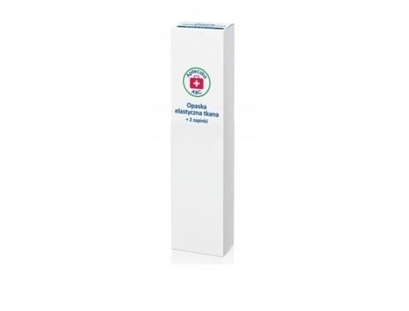 Fita Elástica De Alta Qualidade, 5m X 12cm, 2 Presilhas Inclusas Para Fisioterapia, 1 Peça Silesian Pharma