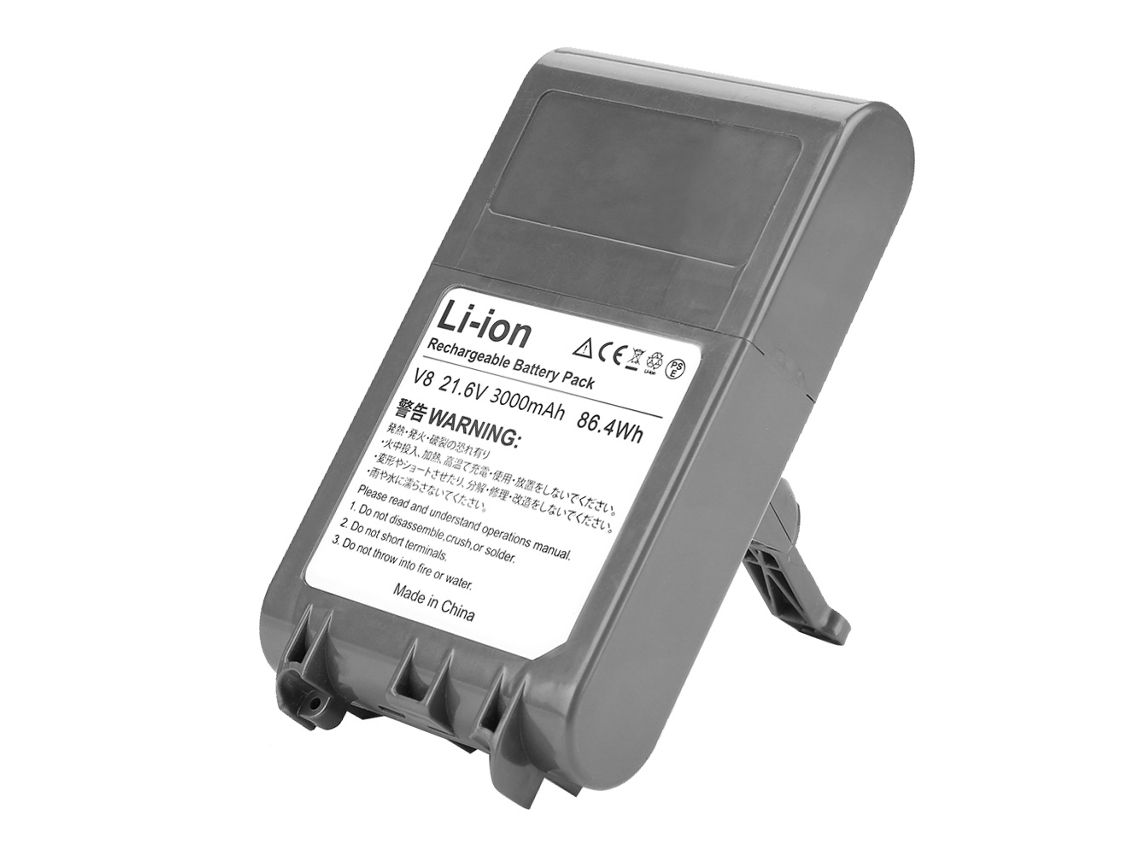 Bateria Lithium Sem Fio 22.2v Laxiscreed Para Dyson V8, 3000ma, Alta Performance