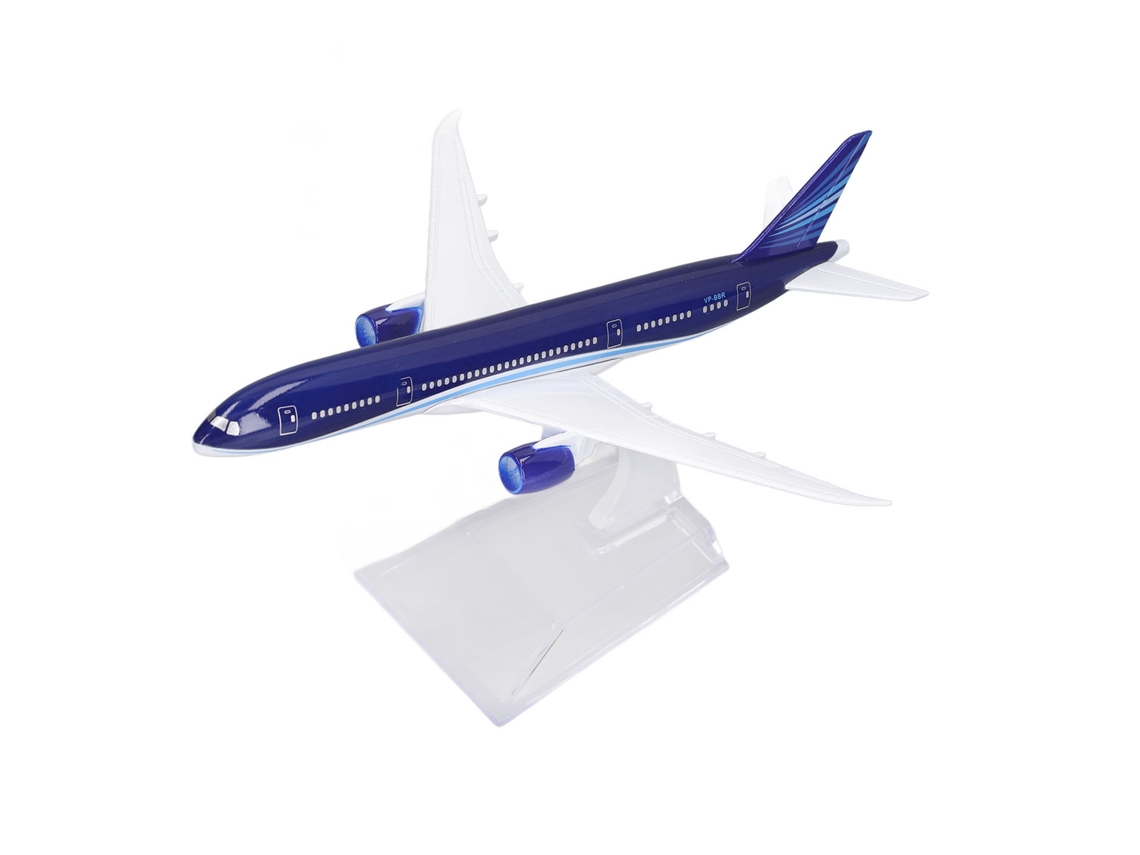 Mali modelo de Avião Airliner 787 Diecast 1:400 Liga com Suporte Decoração Casa