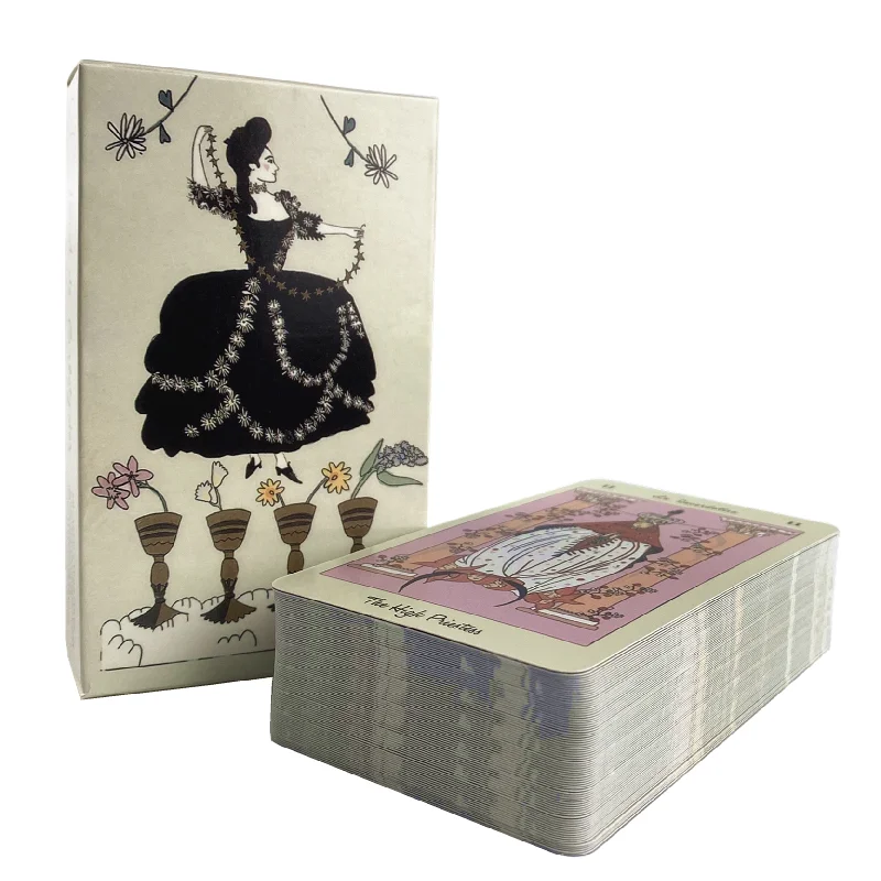 Tarot De Carlotydes, Um Jogo De Tabuleiro Com 78 Cartas, Disponível Em Inglês.