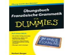 Livro Ubungsbuch Franzosische Grammatik fur Dummies de Norbert Berger (Alemão)