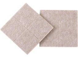 Conjunto De 8 Protetores Feltro Extra Resistentes Para Móveis E Pisos, Antiderrapantes, Ideais Para Pisos De Madeira E