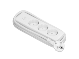 Laxiscreed Extensão Com Múltiplas Tomadas Até 2200w Para Diversos Dispositivos