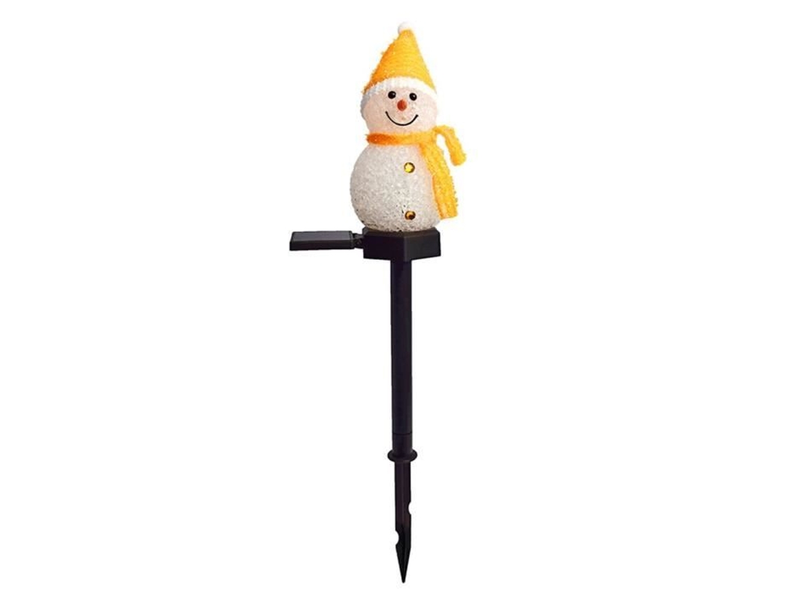 Lâmpada Solar Led Boneco de Neve Iluminação Externa Decorativa Iluminação de Paisagem Objeto Decorativo Sjxl5538