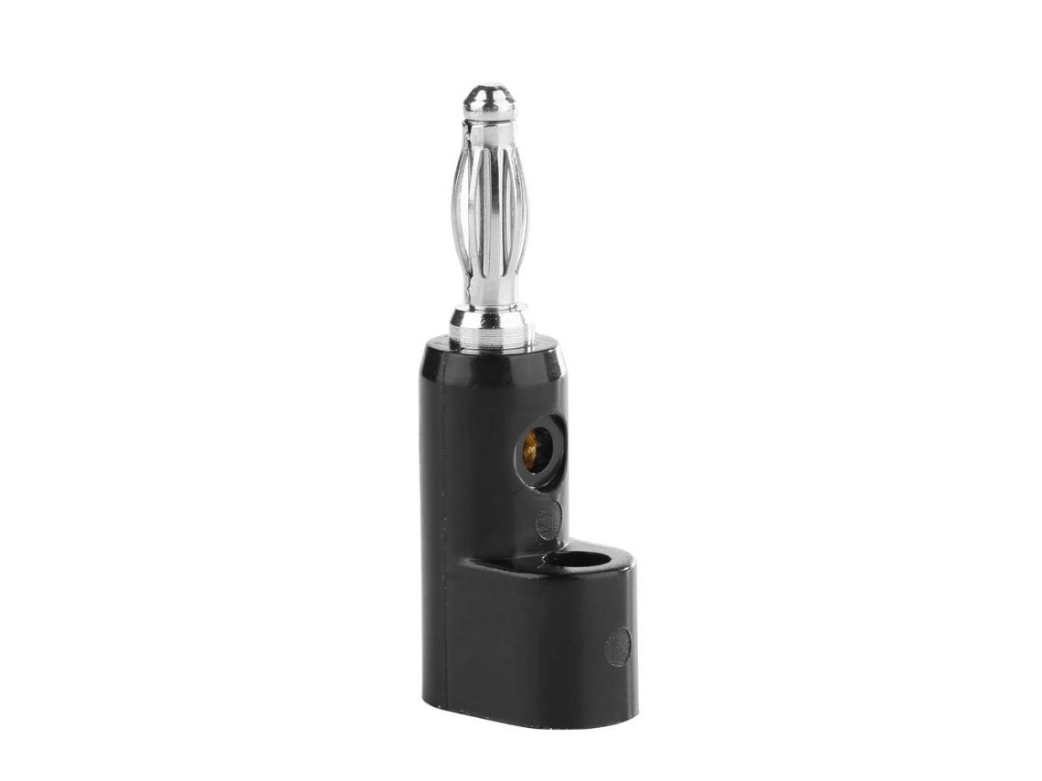 Laxiscreed Plug Banana Áudio Não Soldado De 4mm Para Altos-falantes E Lanternas