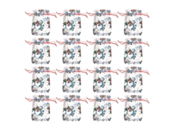 50 Unidades De Sacos De Doces Com Cordão, Sacos De Organza Para Lembrancinhas De Natal Hengjian