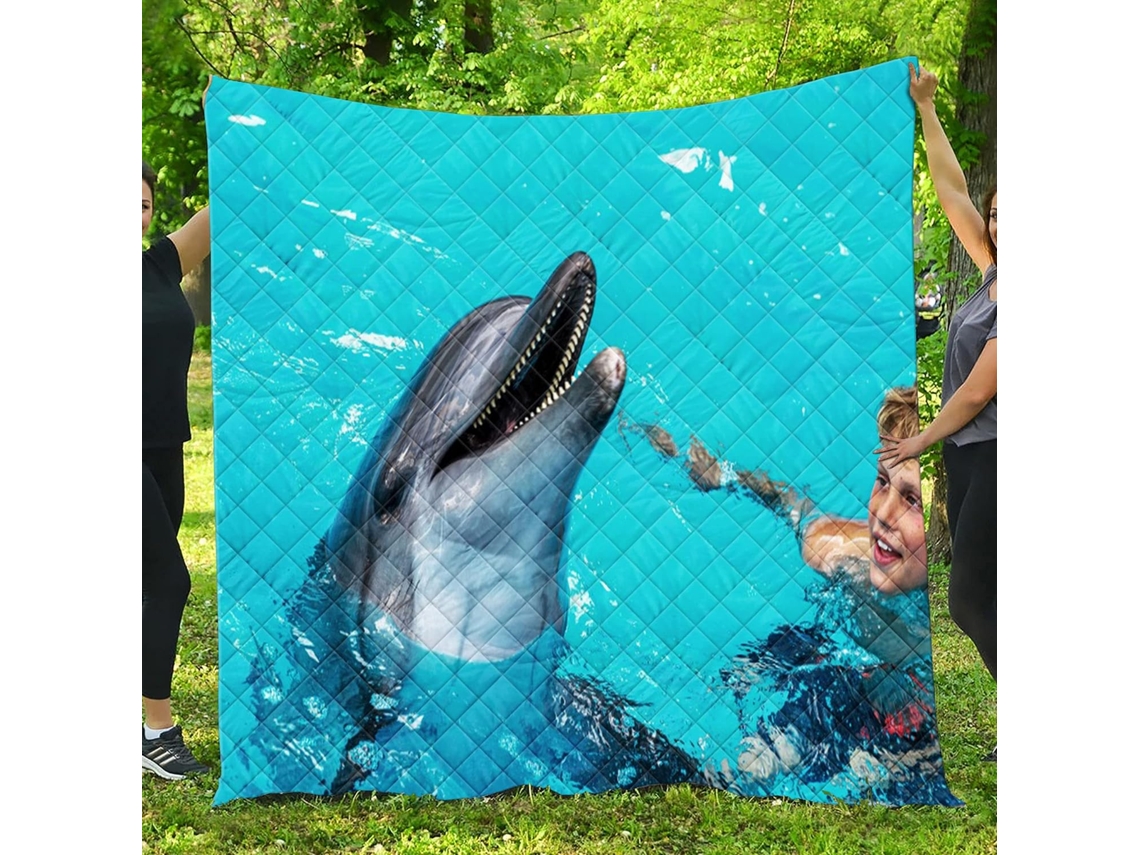 Colcha Acolchoada Fansu Capa de Cama Cobertor para Ar Condicionado Edredom Conjunto Estampada Sofá com Criança
