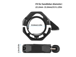 Sino Mali de liga leve, para guidão 22.2mm ou 31.8mm