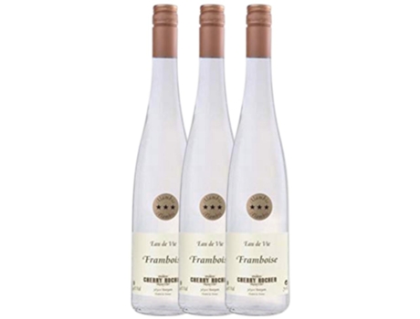 Cachaça CHERRY ROCHER Cherry Rocher Eau De Vie Framboise (0.7 L - 3 unidades)