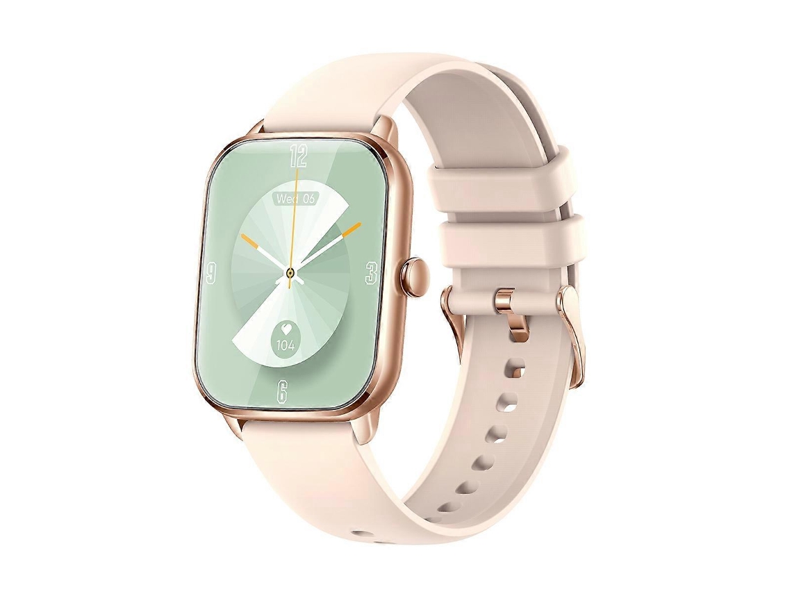 Smartwatch KT65 com tela colorida de 1,9 polegadas, monitora frequência cardíaca e pressão arterial. Ly Ebike