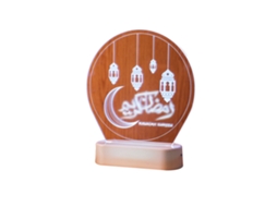 Laxiscreed Lâmpada De Óleo Decorativa Com Led E Controle Remoto Para Eventos Ramadan