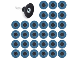 Discos de lixamento Nova Line 50mm, grits 40, 60, 80, para ferramentas rotativas | S/MARCA