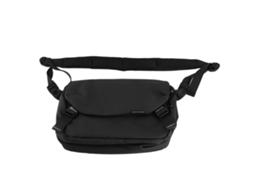 Mochila de Ombro Unica Masculina Preta Fashion