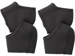 2 Pares De Protetores Calcanhar Para Adultos, Capas Protetoras Para Calcanhar, Absorvem Vibração, Costura Reforçada