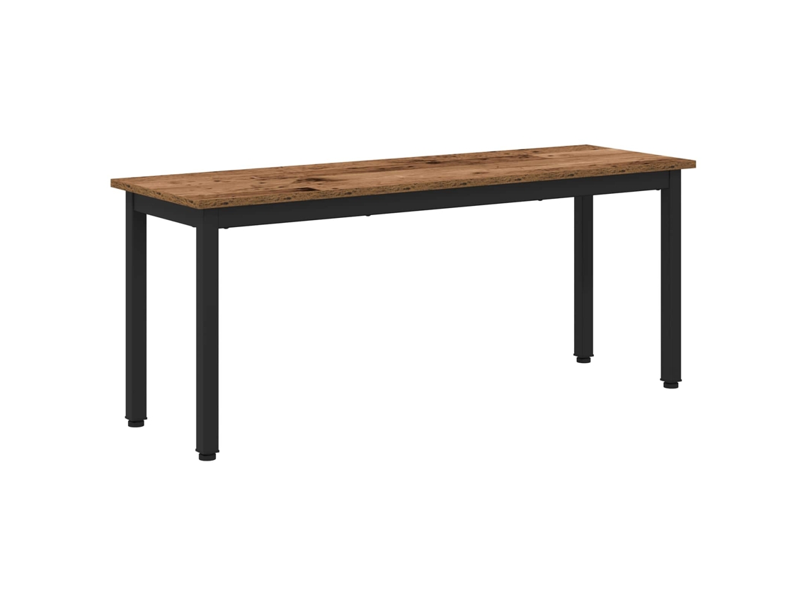Banco antigo de madeira em madeira trabalhada MAISON EXCLUSIVE 110x35x45 cm