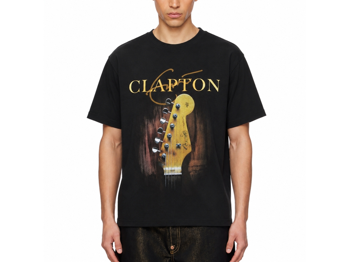 Eric Clapton Classic Guitar T-shirt Unisex Adults Size:xxl