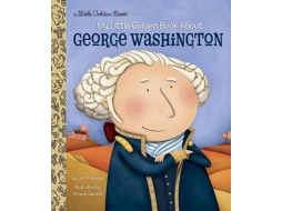 Livro my little golden book about george washington de lori haskins houran (inglês)