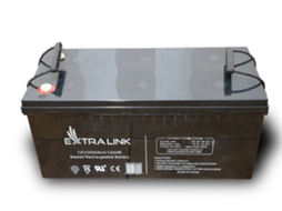 Accumulator Agm 12v 200ah Maintenance Free Extralink
