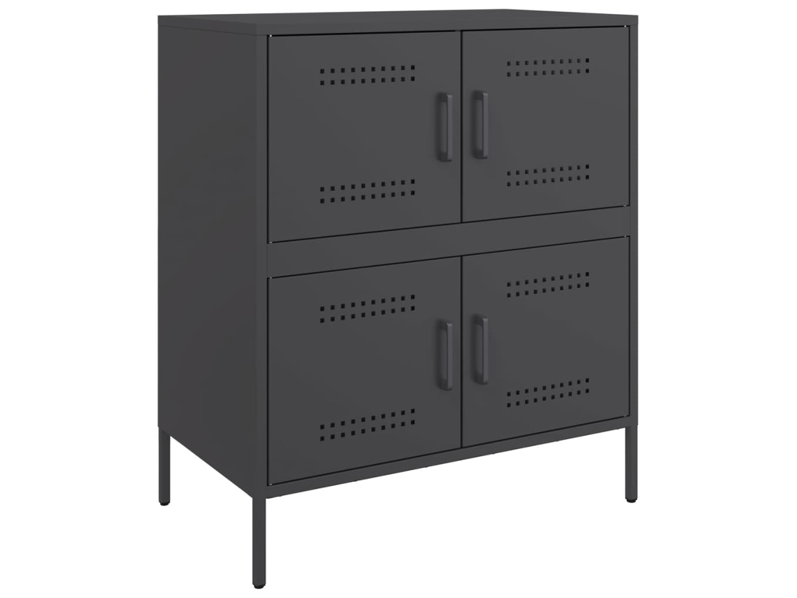 Sideboard, Sideboards Vidaxl Preto Aço (n/a)