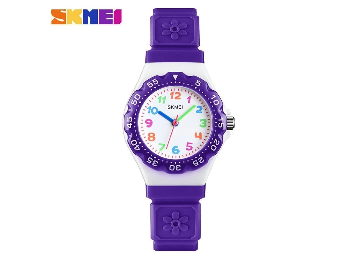 Lurelia Relógio Infantil, Resistente À Água, Roxo