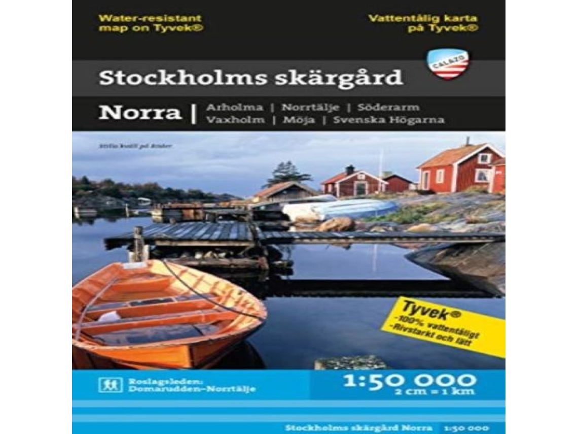 Livro Stockholms skargard - Norra de Calazo Forlag (Sueco)