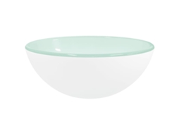 Basin, Basins Vidaxl Branco Vidro (30 X 12 Cm)