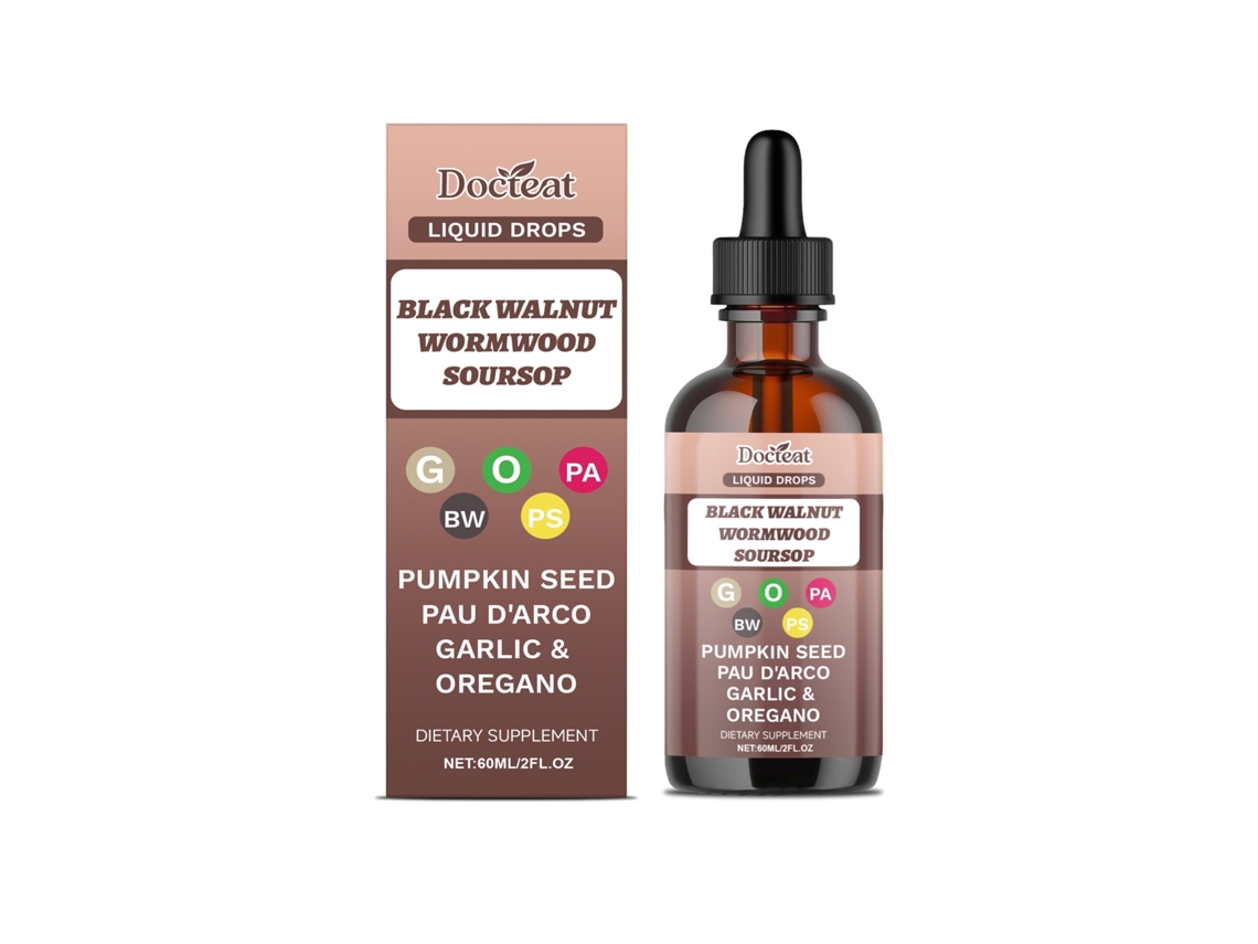 Gotas de Noz Preta para Limpeza Intestinal, Solução Natural Oral LAXISCREED
