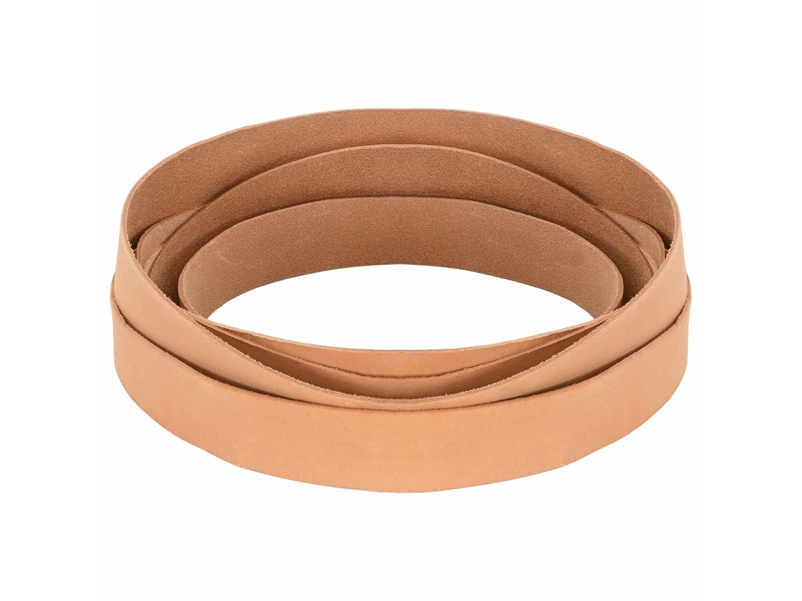 Conjunto 1 Material De Artesanato Vidaxl Castanho Couro (200 X 2,5 Cm)