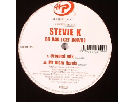 Vinil Bo Baa Get Down Honey Pot Recordings