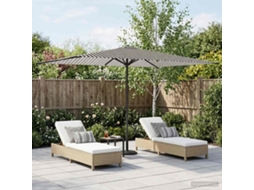 Vidaxl Guarda-sol De Jardim 200 X 300 Cm Poliéster Retangular