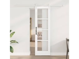 Vidaxl Porta Deslizante Branco 61 X 198,5 Cm